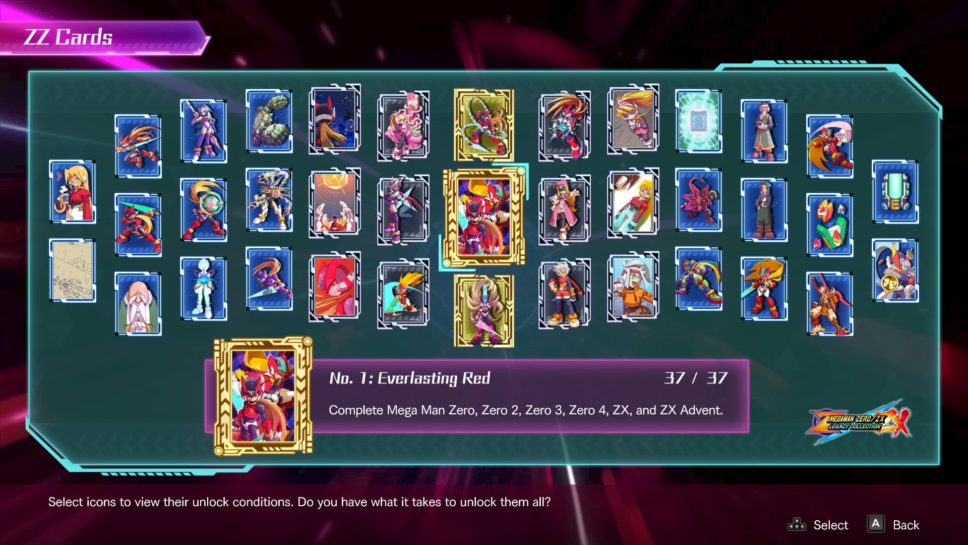 Mega Man Zero ZX Legacy Collection