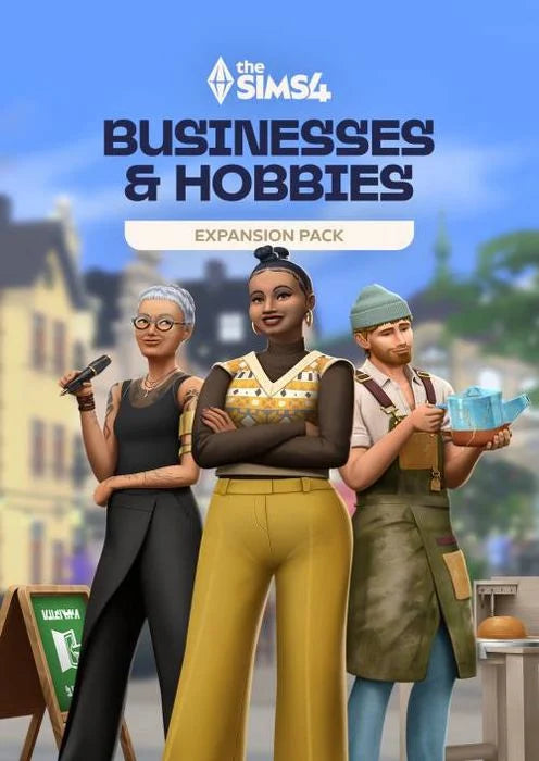 The Sims 4 - Businesses & Hobbies DLC Cover Image EA App
