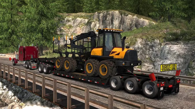 American Truck Simulator - Forest Machinery DLC