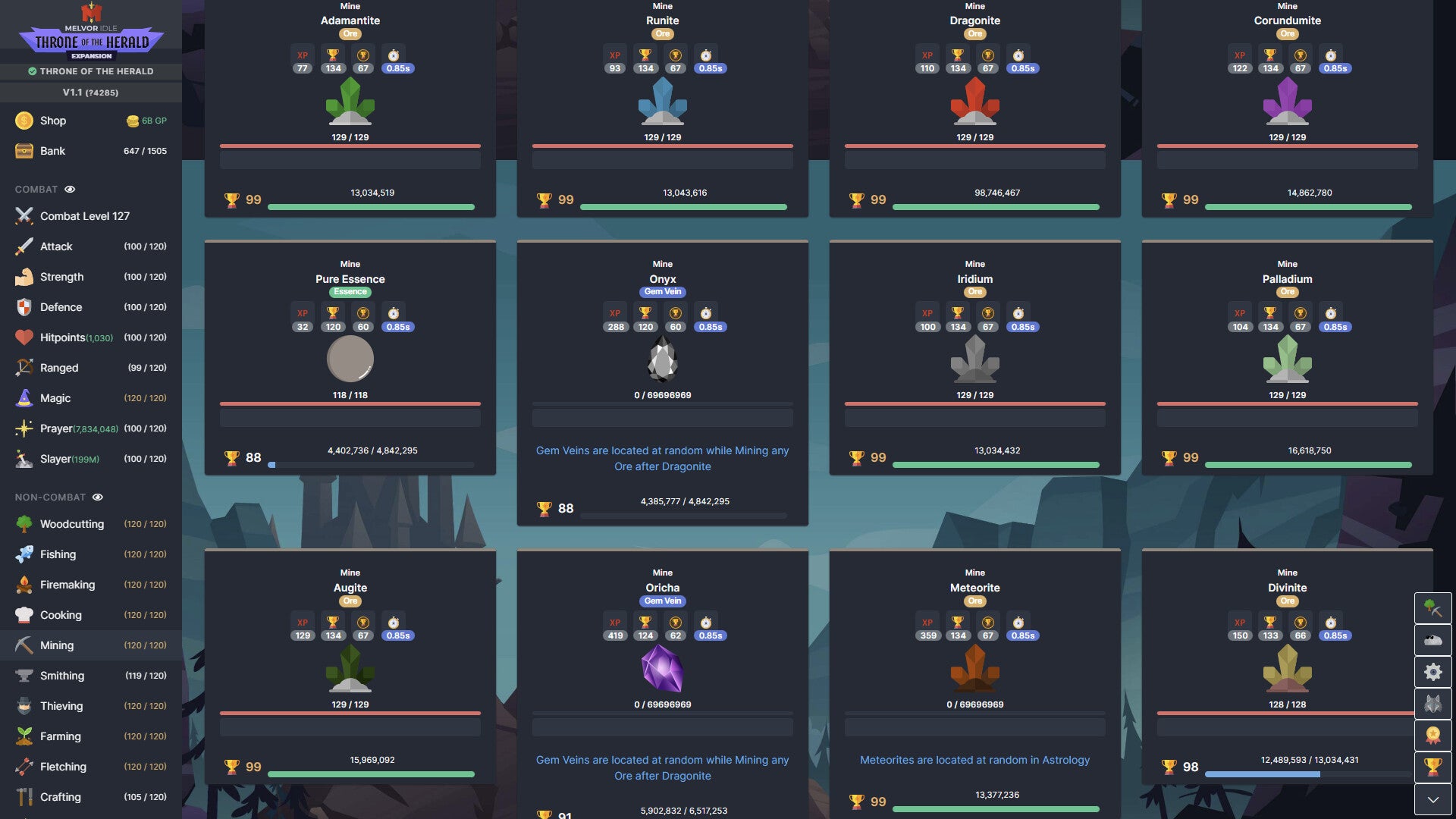 Melvor Idle: Throne of the Herald