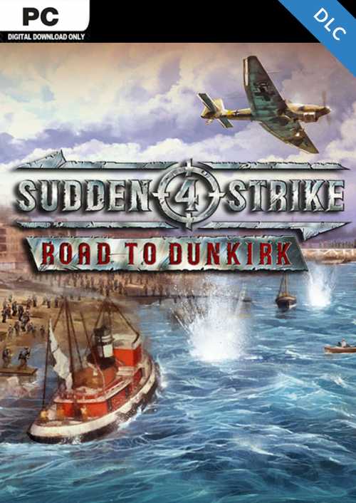 Sudden Strike 4 - Road to Dunkirk DLC Cover Image Steam