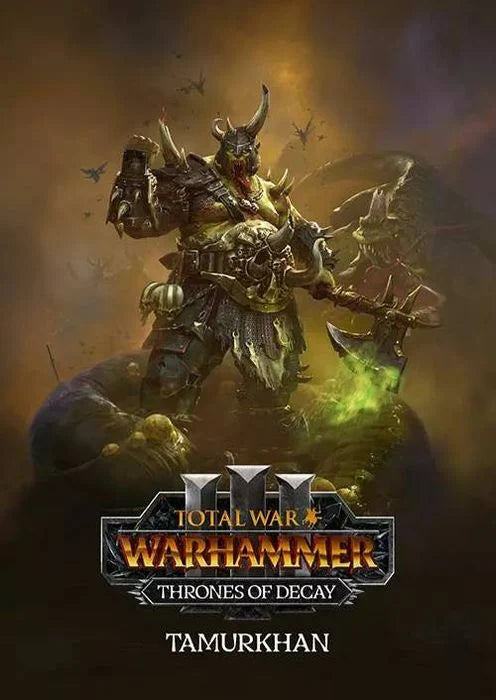 Total War: WARHAMMER III - Tamurkhan – Thrones of Decay DLC Cover Image Steam