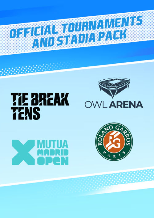 Tennis World Tour 2 Official Tournaments and Stadia Pack DLC Cover Image Steam