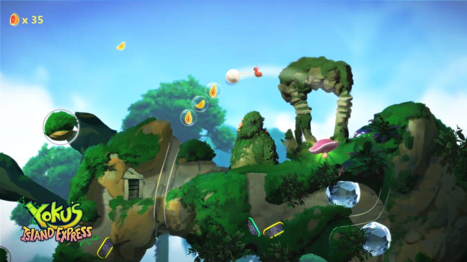 Yoku's Island Express Cover Image Steam