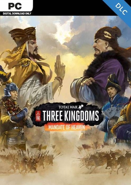 Total War Three Kingdoms - Mandate of Heaven DLC Cover Image Steam