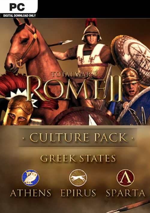 Total War Rome II - Greek States Culture Pack DLC Cover Image Steam