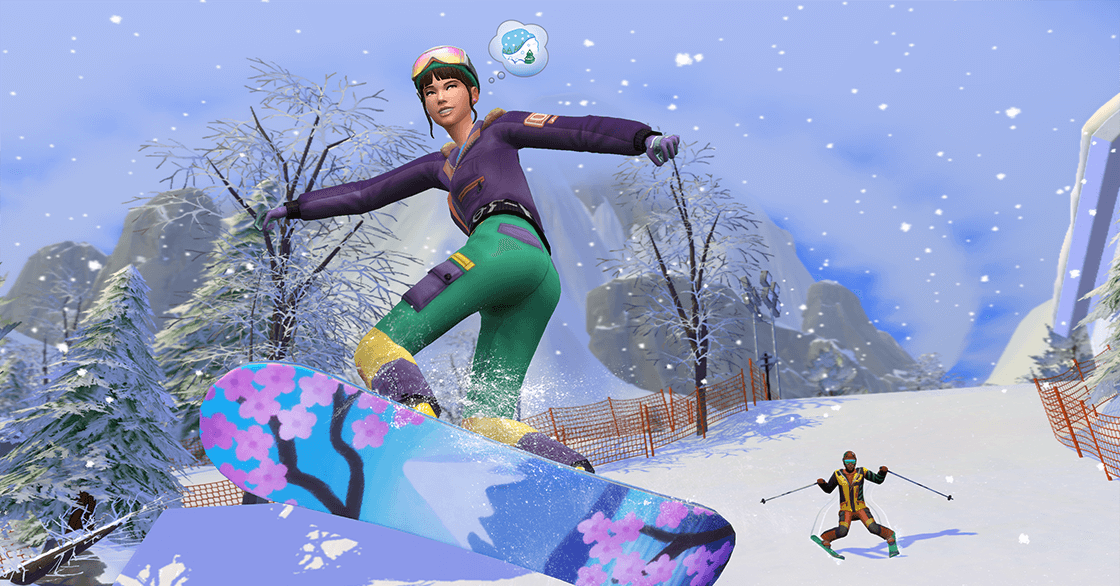 The Sims 4: Snowy Escape EU