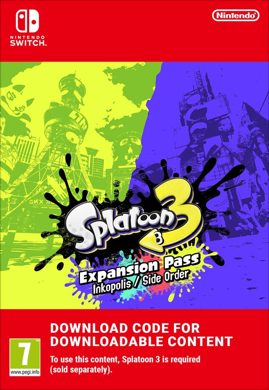 Splatoon 3 Expansion Pass nintendo switch