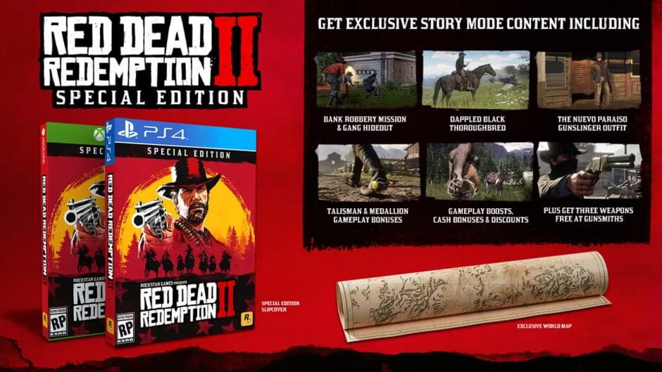 Red Dead Redemption 2 Special Edition Cover Image Rockstar