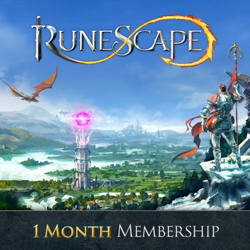 Runescape 30 Days Time Card EU Gift Card Runescape Cover Image