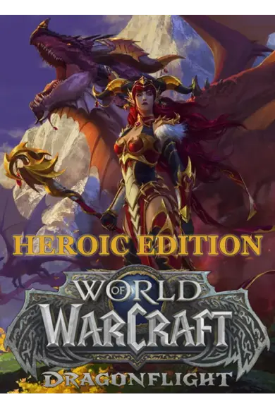 World of Warcraft - Dragonflight Heroic Edition Cover Image Battle.net