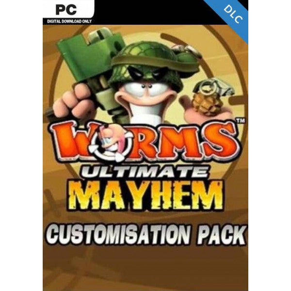 Worms Ultimate Mayhem - Customization Pack DLC Cover Image Steam