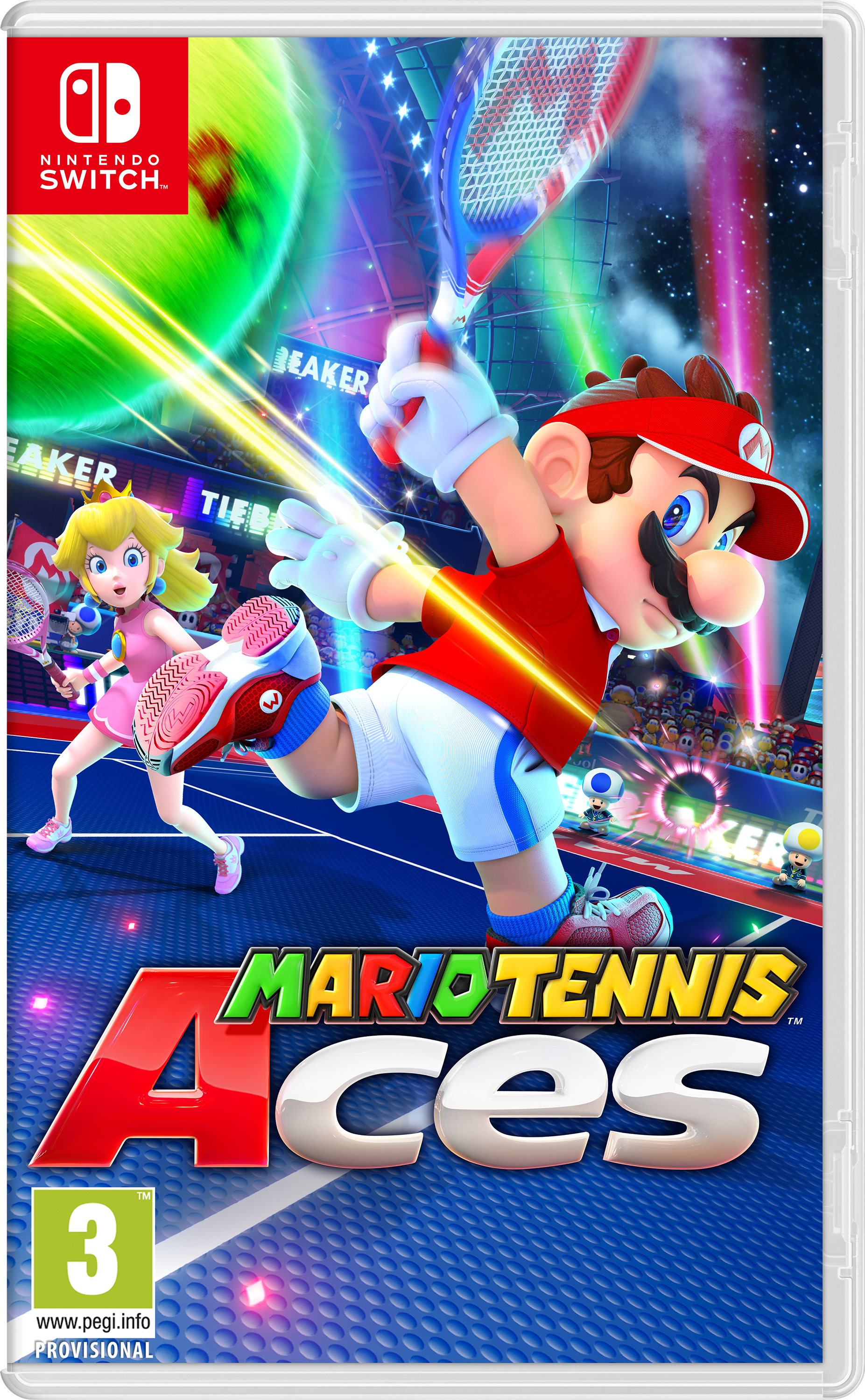 Mario Tennis Aces EU Nintendo Switch Cover Image