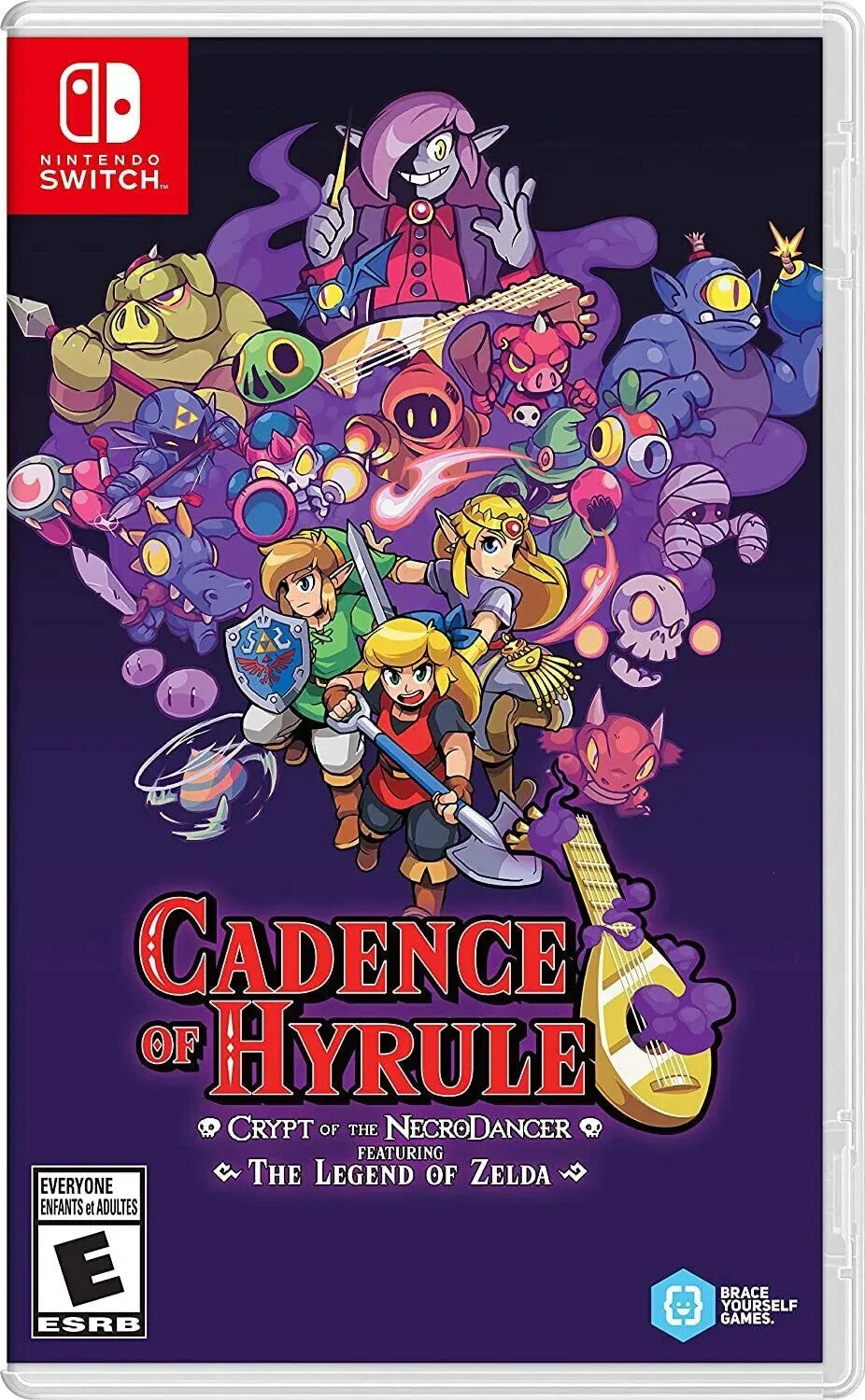 Cadence of Hyrule: Crypt of the NecroDancer Feat. The Legend of Zelda EU Nintendo Switch Cover Image