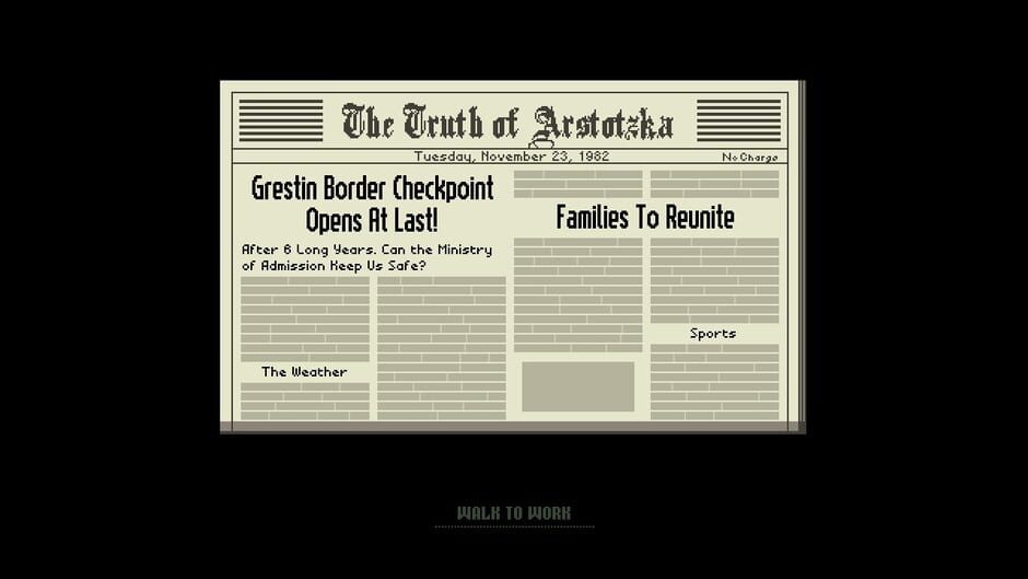 Papers, Please Cover Image Steam