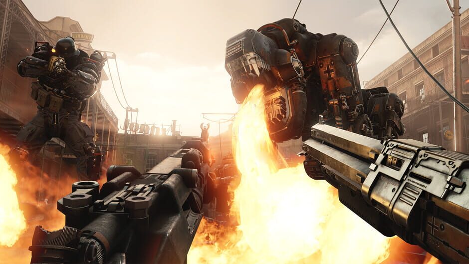 Wolfenstein II The New Colossus Cover Image Nintendo Switch